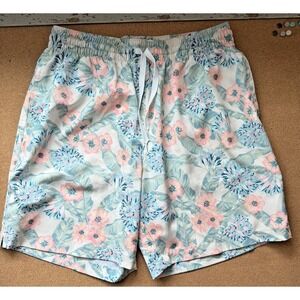 Chubbies Men's Veranda Nights‎ Swim Trunks Medium 7" Tropical Inseam